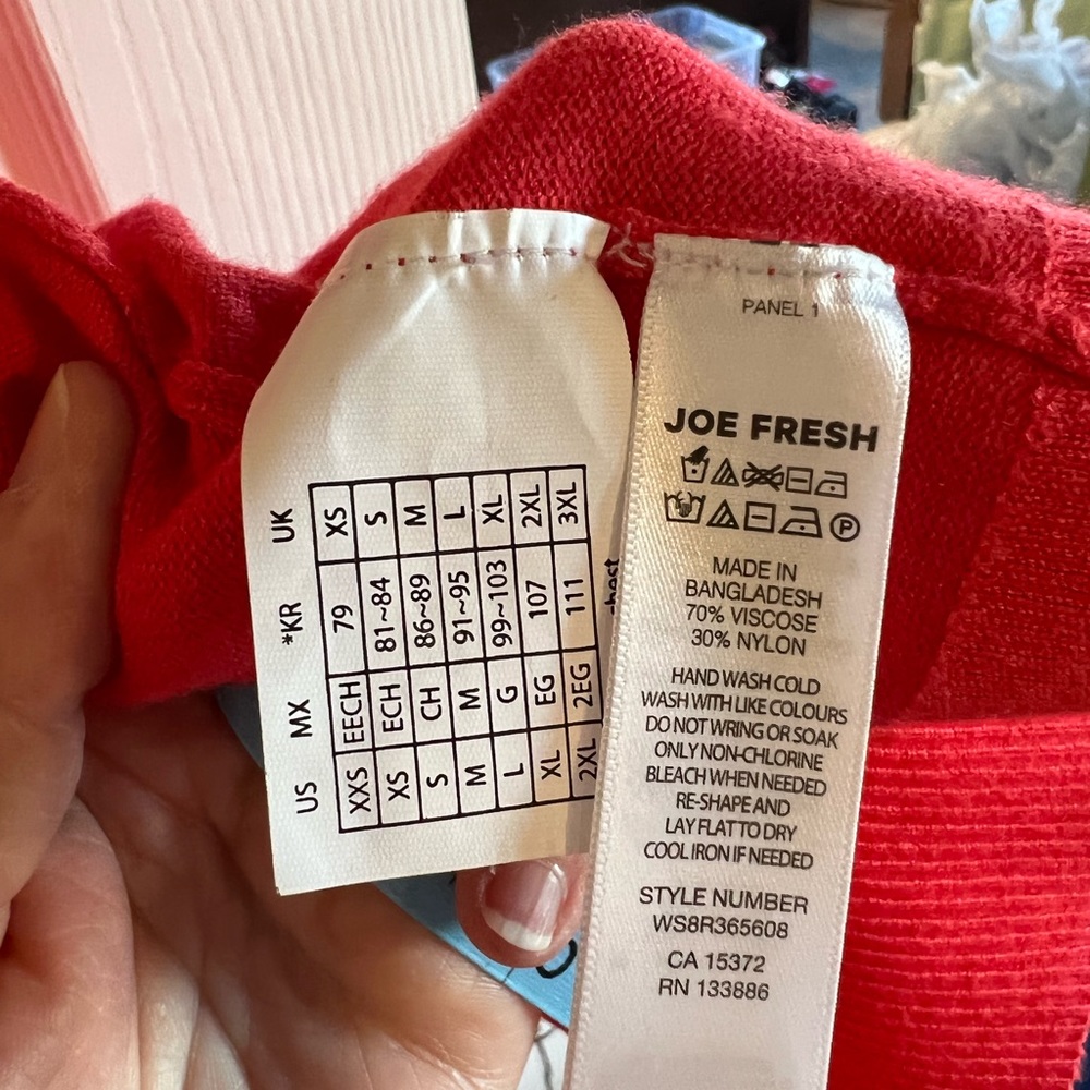 Joe Fresh Red Cardigan - image 3